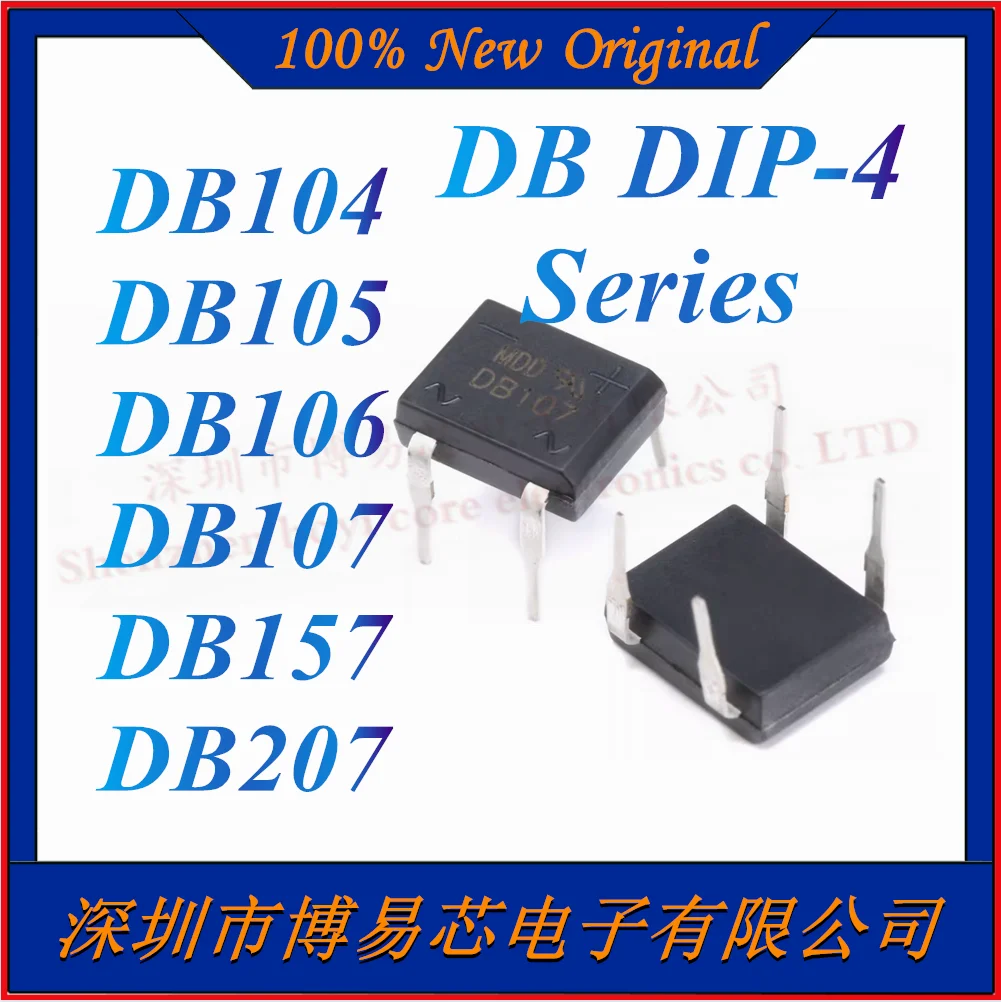 Новинка, DB104, DB105, DB106, DB107, DB157, DB207, выпрямительный мост, Фотоэлементы DIP-4