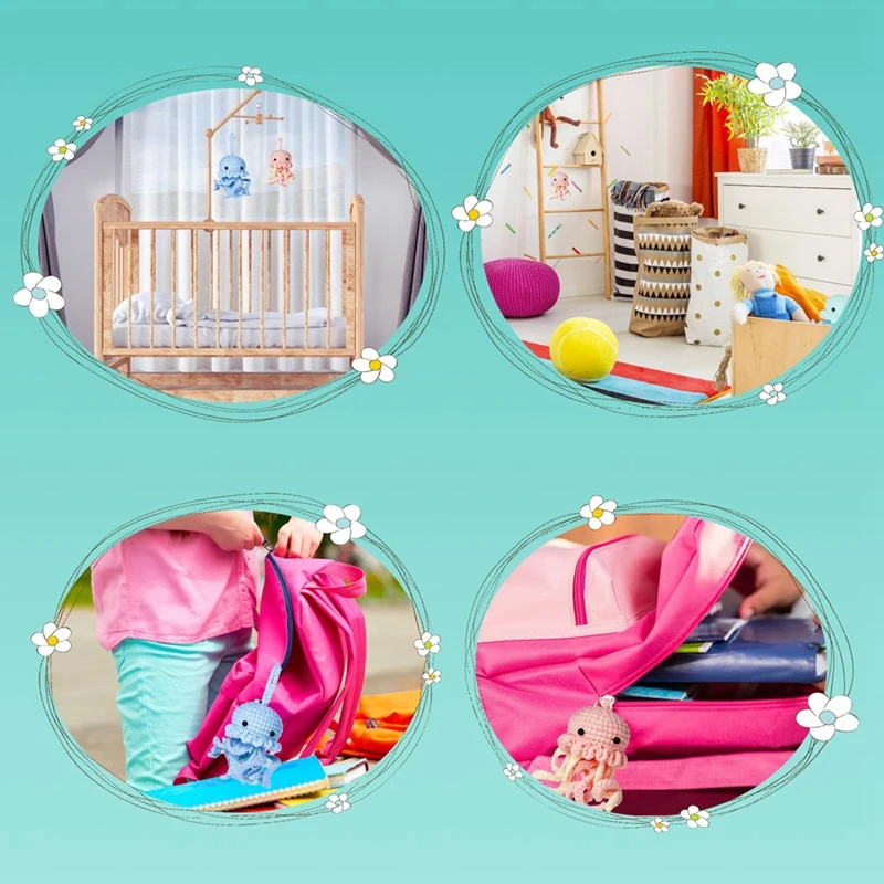 Startr Kit для вязания крючком начинающих с учебниками пошагово-шаговому видео