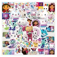 103050pcs cartoon animation cute doll house graffiti exquisite stickers diary notebook suitcase kids gift stickers wholesale