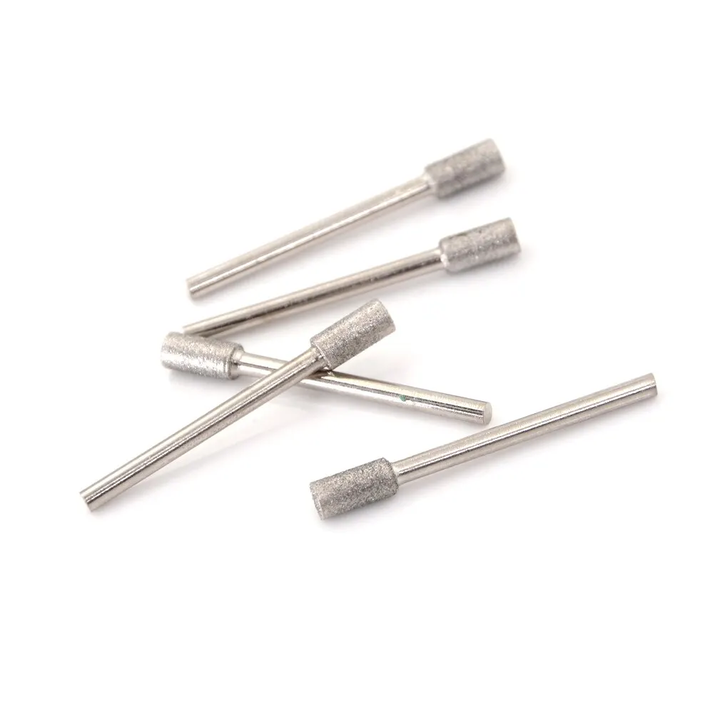 

5PCS/Lot Diamond Chainsaw Sharpener Burr Stone File Chain Saw Sharpening 3/5/10/45mm