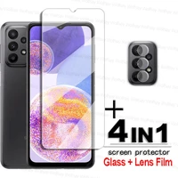 for samsung galaxy a23 glass for samsung a23 tempered glass clear full glue screen protector for samsung a23 lens film 6 6 inch