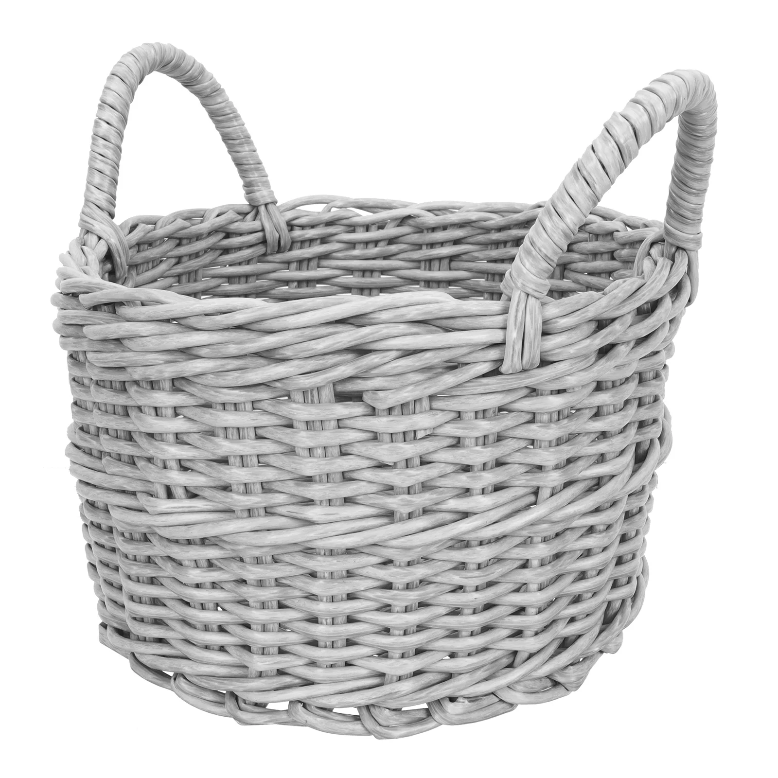 

Basket Storage Fruit Container Desktop Woven Snackssundries Flower Rattan Storagebasket Organizer Wicker Baskets Crochet Wooden