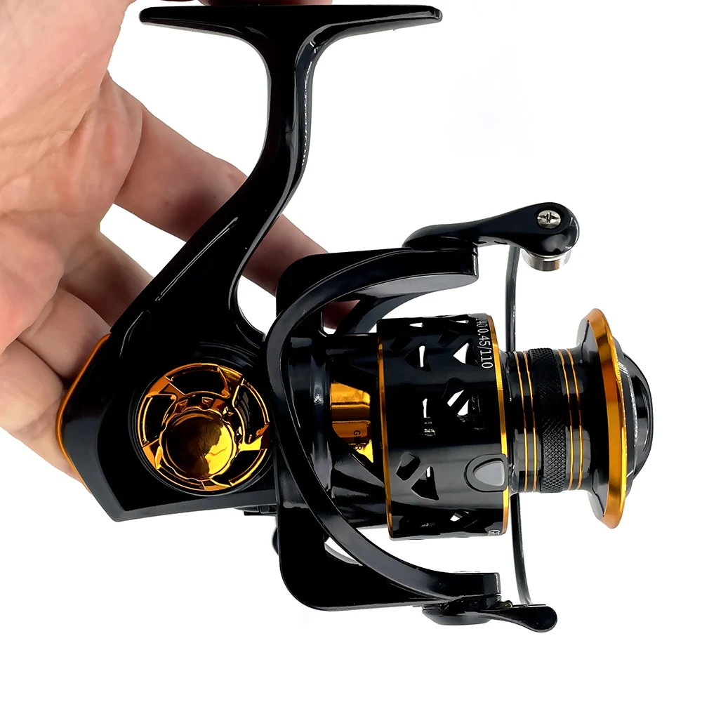 

Surf Casting Windlass High Quality Metal Spool Fishing Reel Gapless 5.2:1 High Speed Spinning Casting Reel Carp for Saltwater