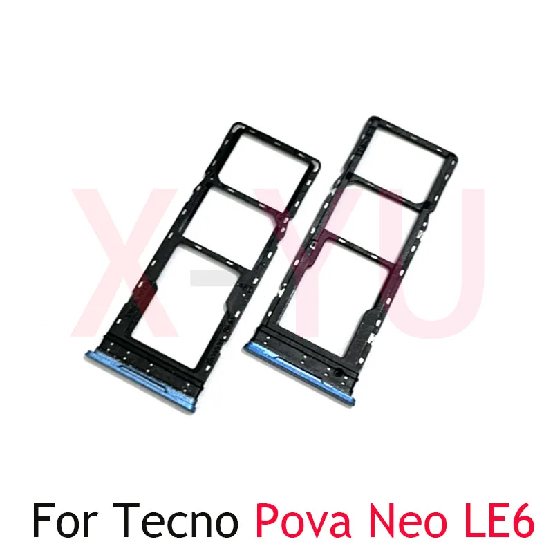10 шт. лоток для SIM-карты Tecno Pova 2 3 Neo LD7 LF7 LE6 LE7