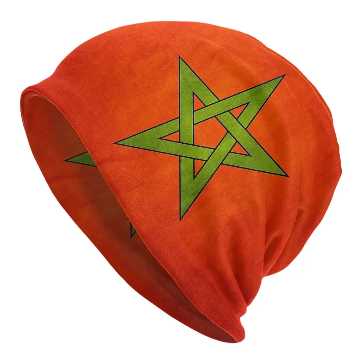 

Bonnet Hats National Flag Men Women's Thin Hat Morocco Moroccan Autumn Spring Warm Cap Hip Hop Skullies Beanies Caps