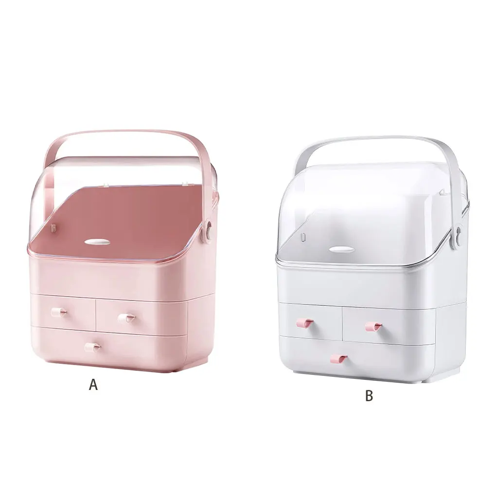 

Transparent Cosmetic Storage Box For All Kinds Of Cosmetics Compact Design Organizer Suitable For All Kinds Of Cosmetics