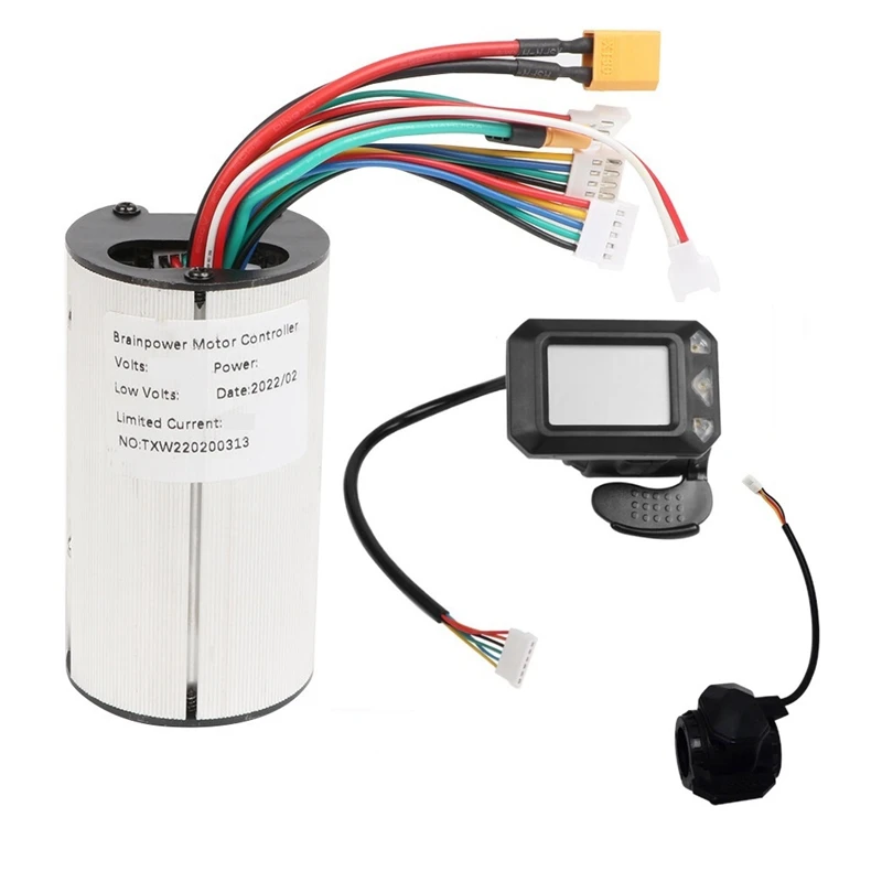 

36V Electric Scooter Controller+LCD Display Accelerator+Brake Motor Controller Electric Scooter Accelerator Set Parts