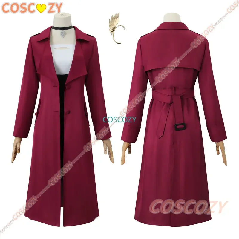 Костюм для косплея красного цвета из аниме Красная звезда