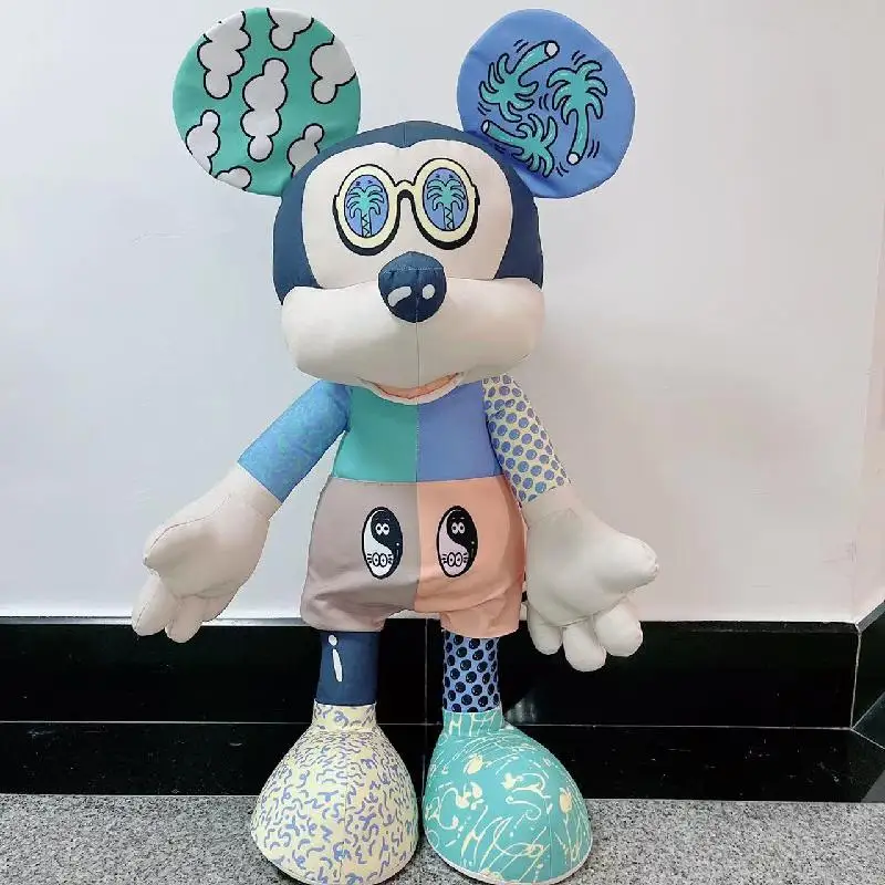 

Disney Movies Kawaii Mickey Mouse Mickey Creative Graffiti Series Couples Plush Toys Children Gifts Doll Birthday Gift Children