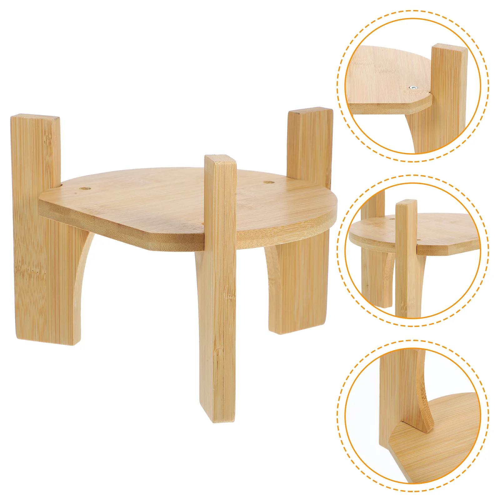 Подставка для аквариума бамбуковое основание диспенсер воды ведро напитков