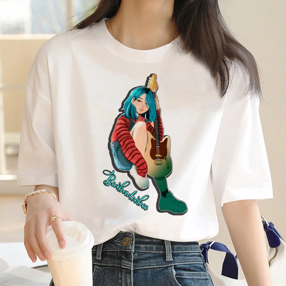 Женская футболка Beabadoobee женская уличная одежда с мотивами из аниме Y2K для девушек
