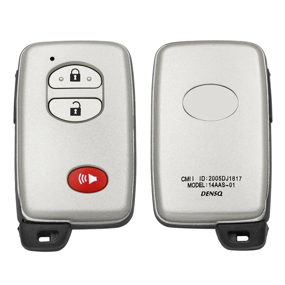 Безключевой Go Remote автомобильный смарт ключ-брелок ASK / FSK 433Mhz 4D Chip FCC ID: B77EA B53EA P1 98