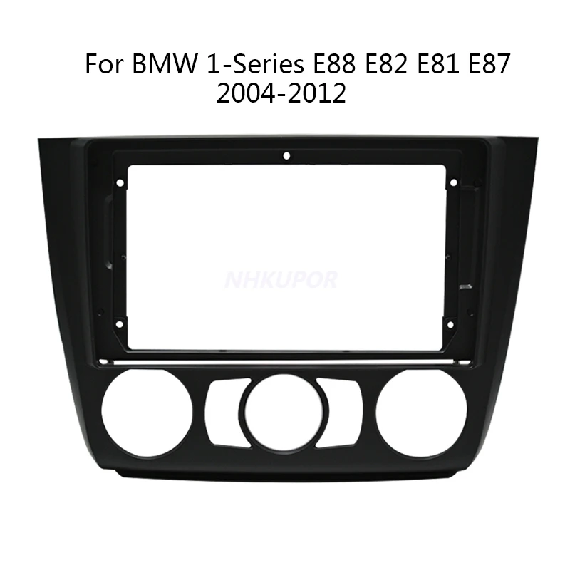 

2 Din Car Radio Fascia For BMW 1 Series E88 E82 E81 E87 2004-2011 Auto Stereo Audio Player DVD Panel Dash Kit Frame