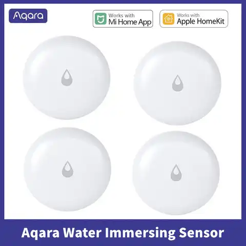 Датчик Aqara Flood Sensor IP67, детектор утечки воды для домашней сигнализации Xiaomi