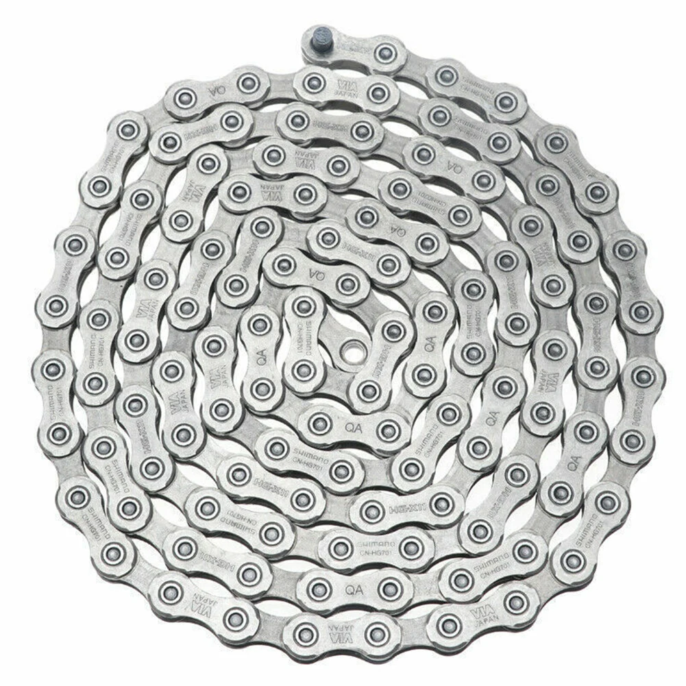 Цепь велосипедная SHIMANO 11 скоростей 116 звеньев в