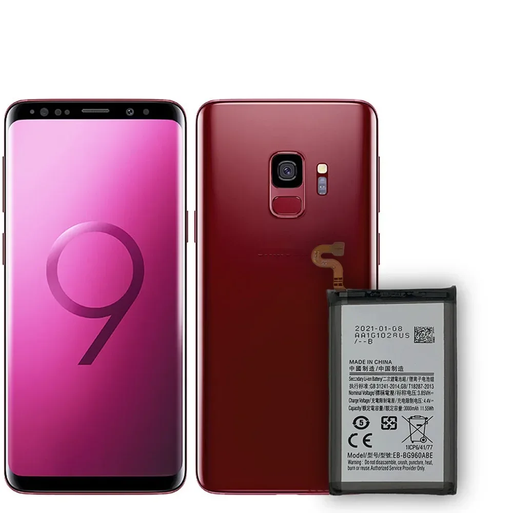 100% новый аккумулятор EB-BG960ABE для Samsung GALAXY S9 G9600 G960F SM-G960 запасная часть аккумуляторы