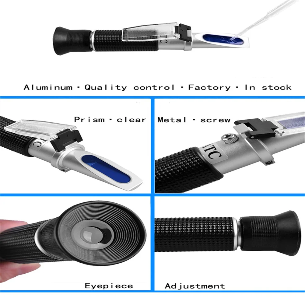 Профессиональная Автоматическая компенсация температуры 0-20% рефрактометр по