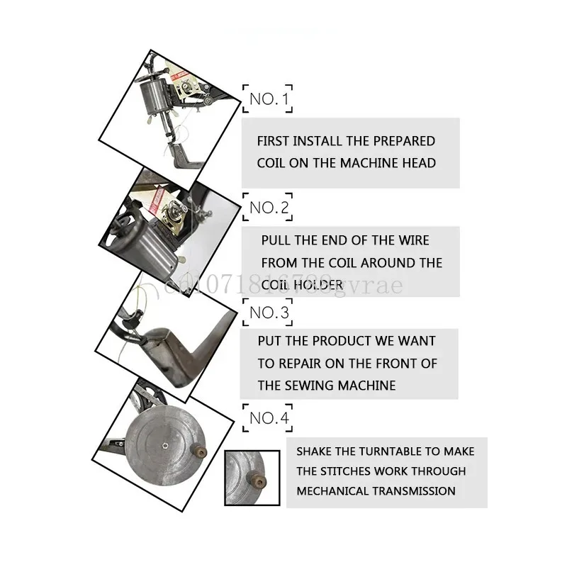 Рифленая ручная машина для сборки обуви оснащение сетевого питания диагональ