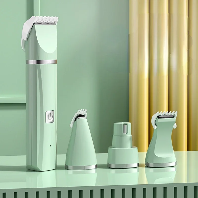 

Cat Dog Rabbit Electric Hair Clipper Professional Pet Grooming Tool Combination Automatic Nail Tool 4 in 1 Electric Clipper