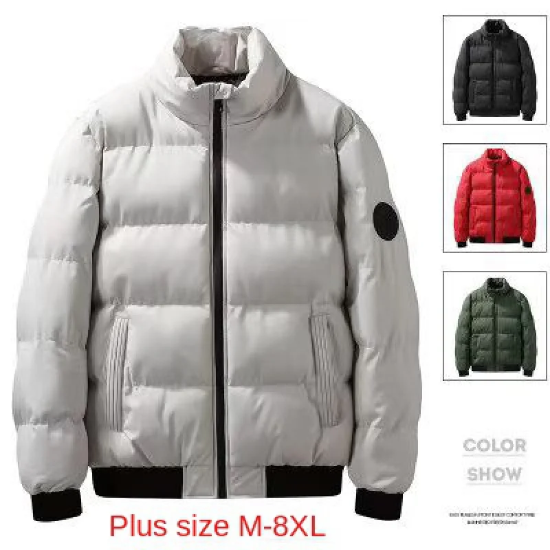 Fashion Parkas Men Thick Winter Overcoat Men's Casual Jacket Hat Warm Long Windbreaker 2022 Classic Windproof Business Hombre