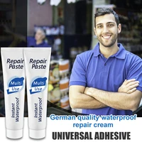 2pcs waterproof repair glue repair paste instant waterproof repair cream multifunctional glass porcelain glue caulk high bond