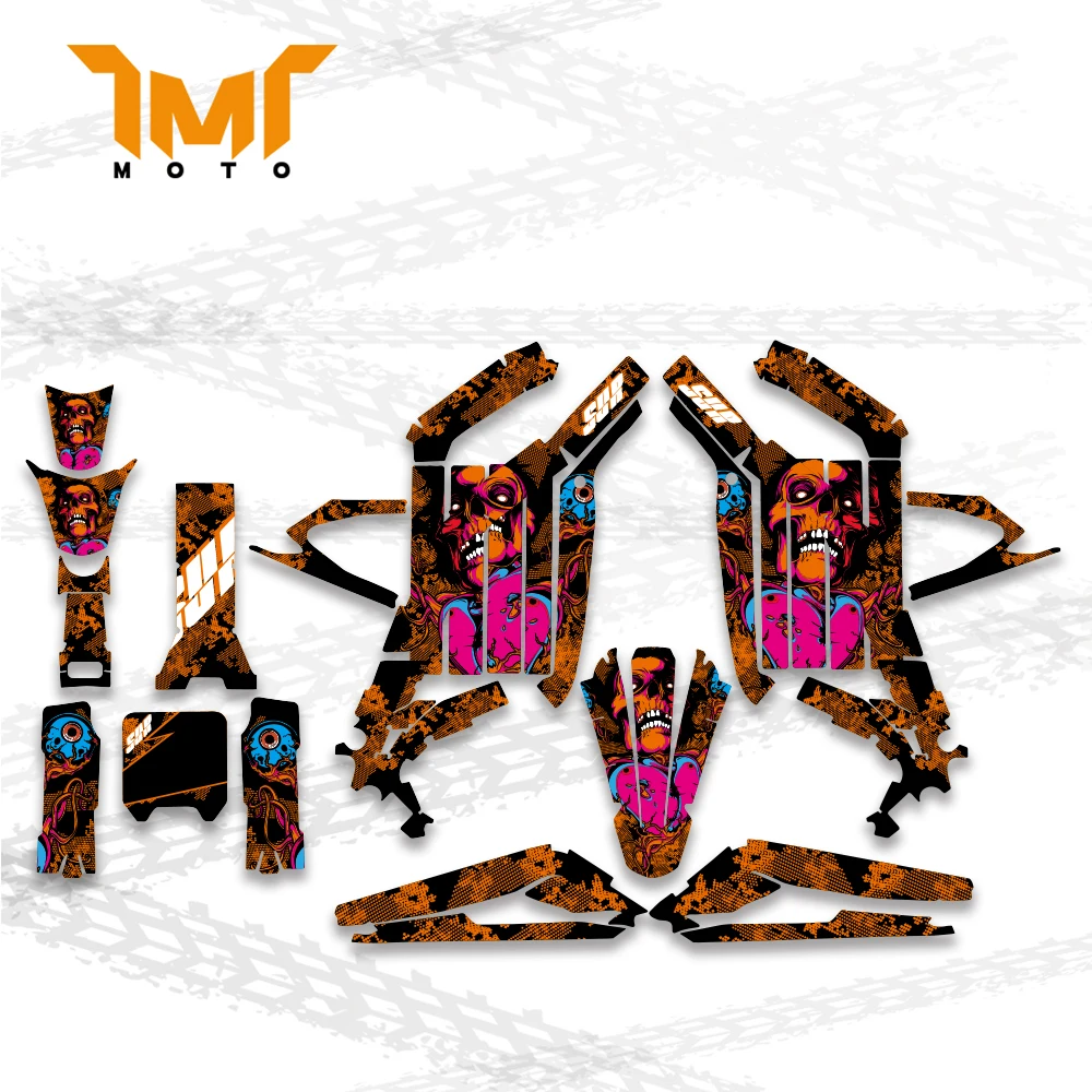 

Для Surron Sur-ron Light Bee X все годы мотокросс графические фоновые наклейки на заказ электрический велосипед для бездорожья 2023 2024