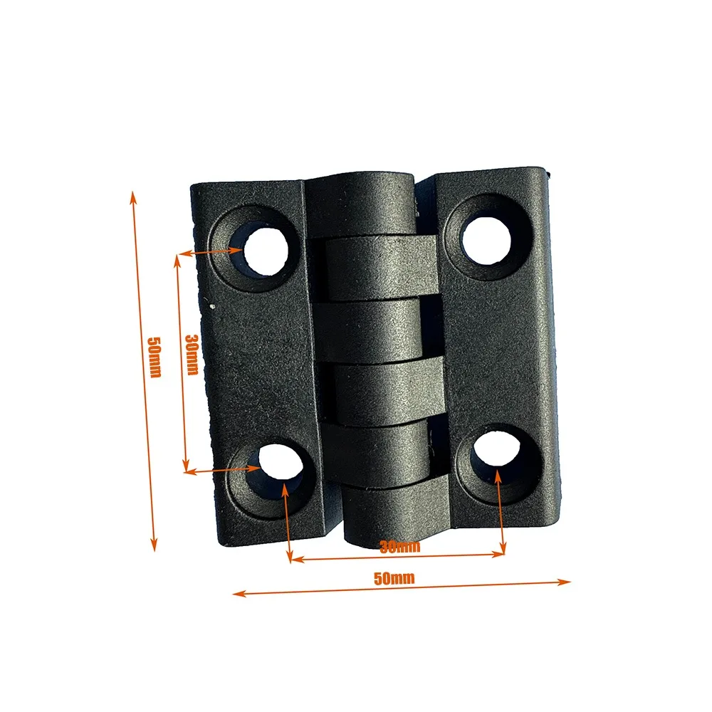 Пластиковые дверные петли черные