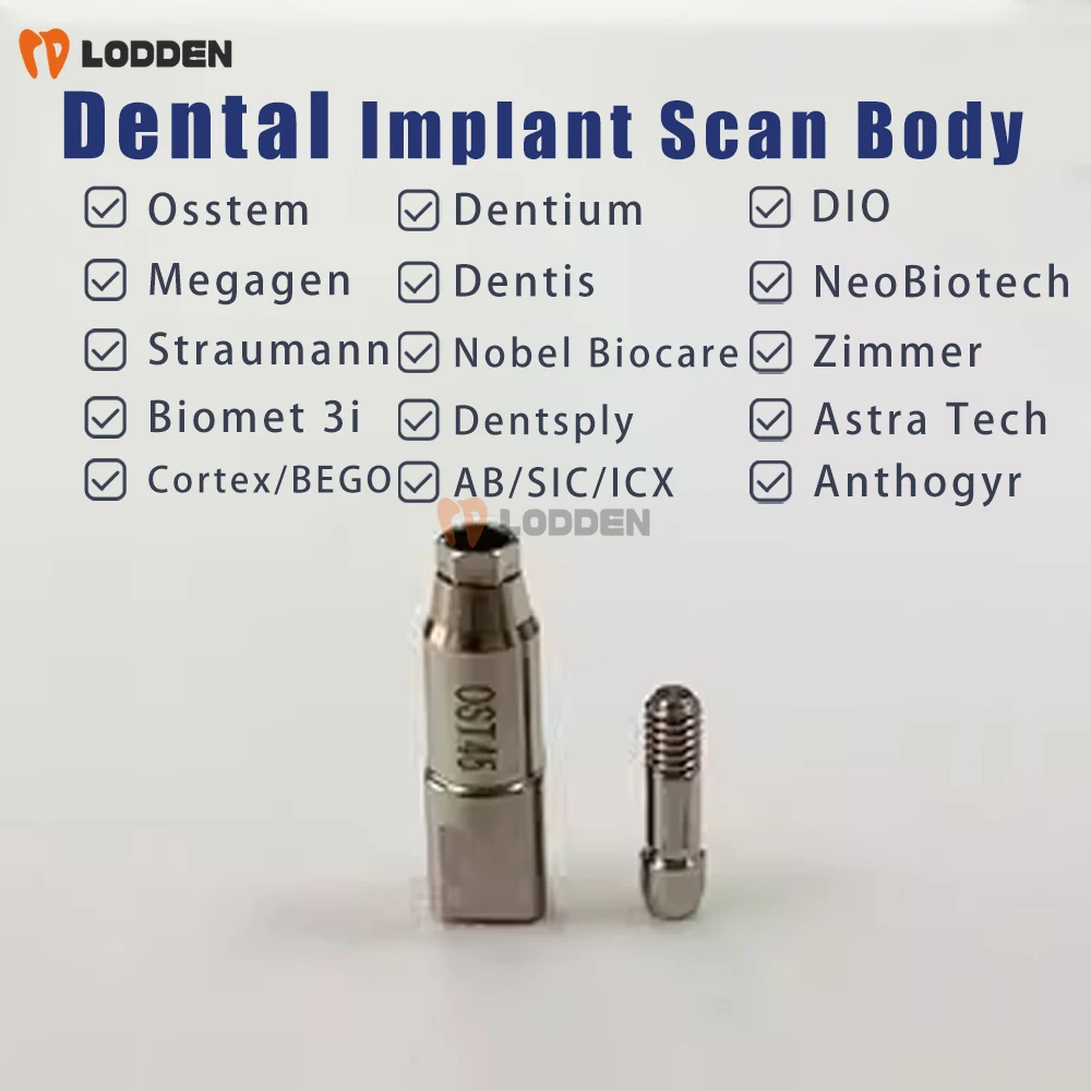 Фото Корпус стоматологического сканирования из титанового сплава Osstem/Dentium/DIO/Megagen/Dentis/NeoBiotech/Straumann/Nobel Biocar/Zimmer/Biomet 3i и т. д. №1