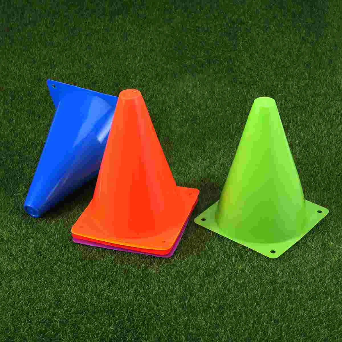 

12 Pcs Traffic Cone Child Soccer Interior Accessories 12pcs Football Training Cones
