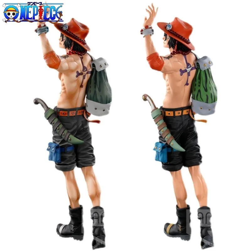 

Аниме Фигурка 30 см One Piece Portgas D Ace Фигурка Статуя ПВХ экшн-фигурки Модель кукла для детей коллекционные игрушки Рождественский подарок