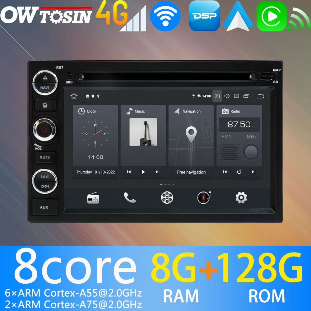 Qualcomm Snapdragon 8Core 8 + 128G для Ford Explorer Fusion Freestyle Taurus Escape Mustang экспедиция Edge Focus GPS радио 4G LTE