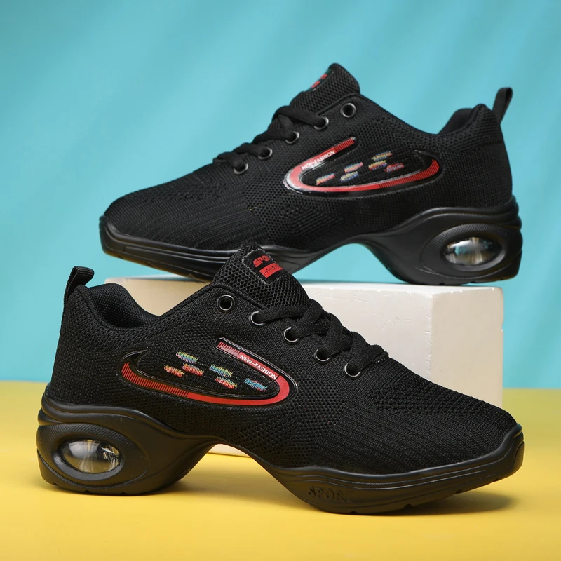 

Женские легкие кроссовки для джазовых танцев, черные или Белые Повседневные кроссовки для танцев в современном стиле, весна 2023