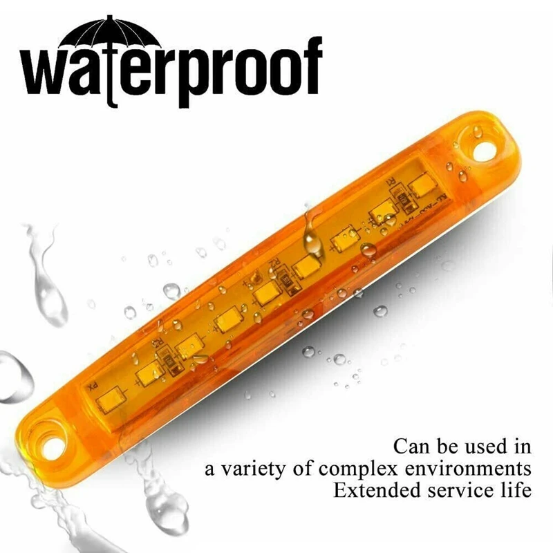 10 шт. задний габаритный фонарь для автомобиля грузовика прицепа