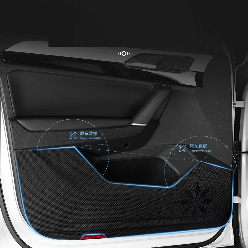 

13-21 Applicable to Ford Mondeo door anti-kick mat car supplies decorative stickers