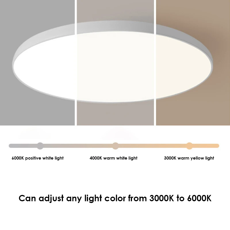 

aubess Tuya WiFi Smart LED Ceiling Light RGB Warm White Dimmable Ceiling Lamp APP Voice Control Alexa Google for Living Room