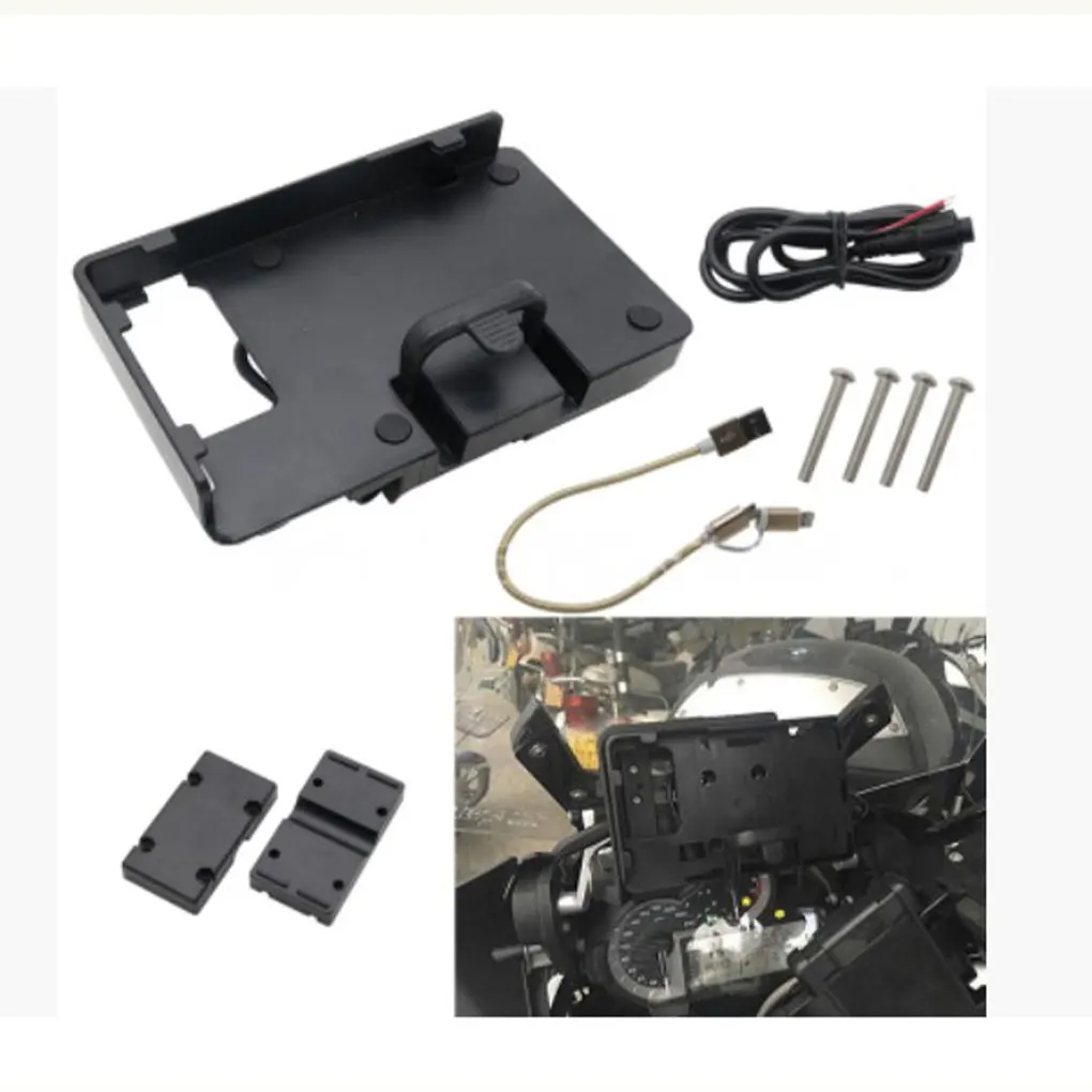 

Motorcycle Phone Holder Fit For Various Phone Models Fit For Many Phones Multifunctional black