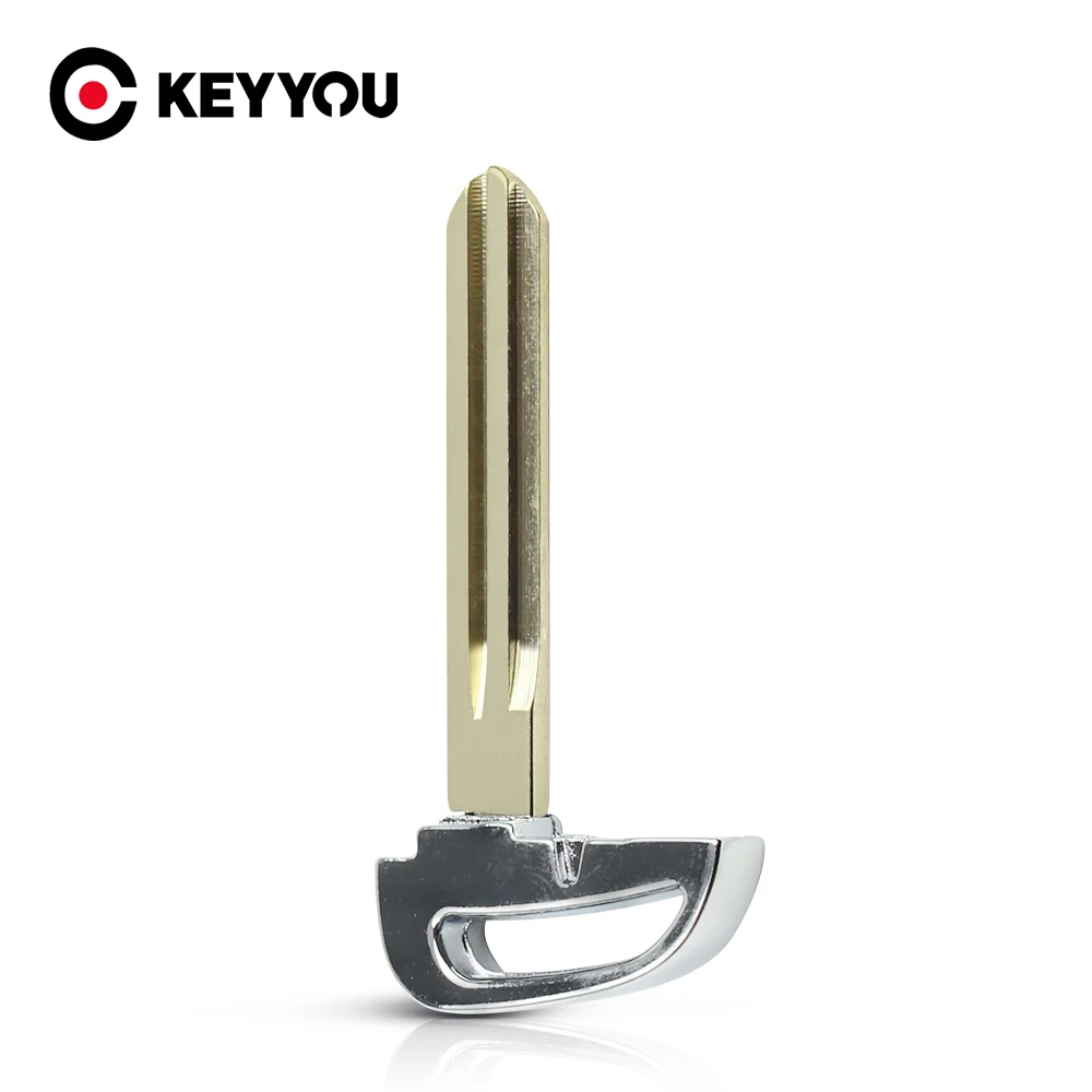 

KEYYOU 10x For Hyundai Elantra IX35 I25 Verna Sportage 2013 2014 2015 Smart Remote Emergency Key Blank Remote Car Key Blade