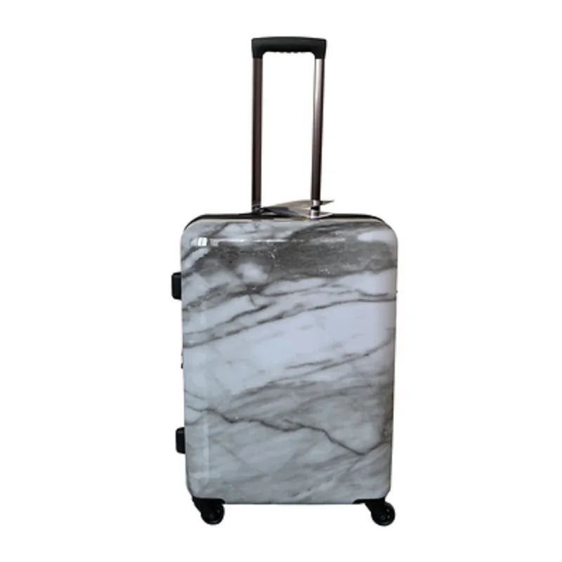 Чемодан на колесиках с мраморным узором 20/24/28 дюймов