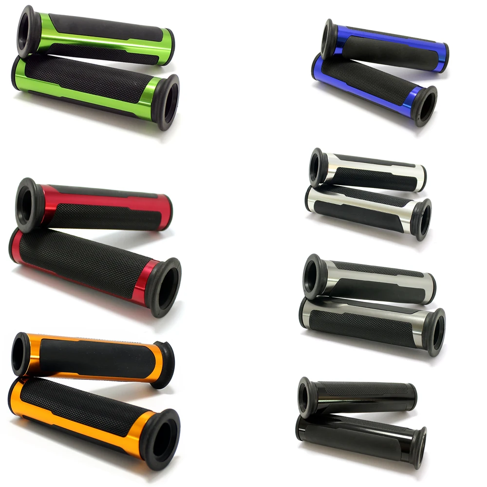 

Motorcycle 7/8" Hand Grips Handle Bar Grips For KAWASAKI NINJA ZX6R FOR SUZUKI GSX-R GSXR600 750 SV650 Accessories