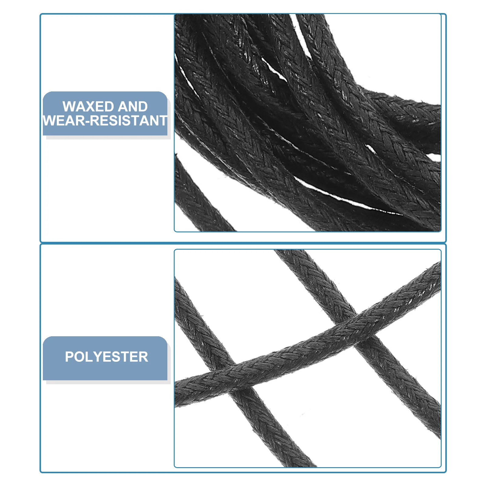 Business Shoe Laces Dress Black Womens Shoes Reinforced Boot Brown Waxed Cotton Shoelaces Boots Work Replacement