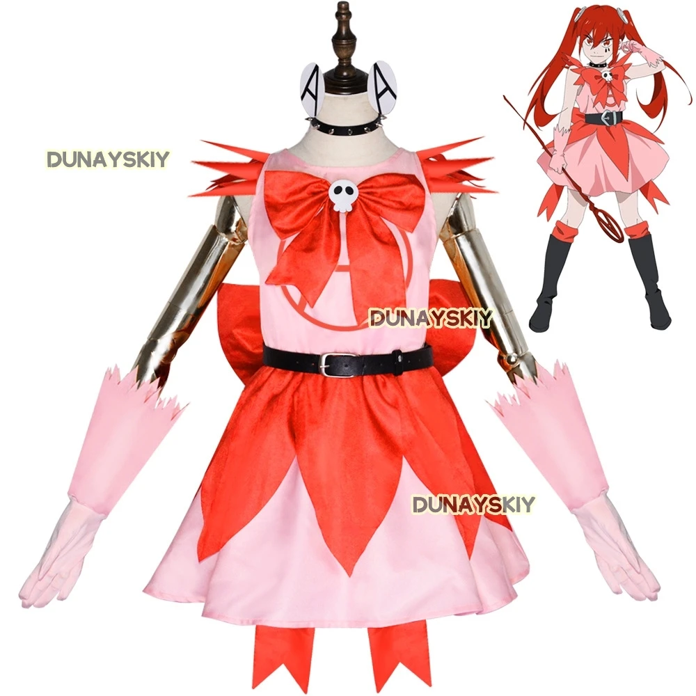 Анархия Косплей Аниме Mahou Shoujo Magical Destroyers Костюм Платье для девочек вечеринки на