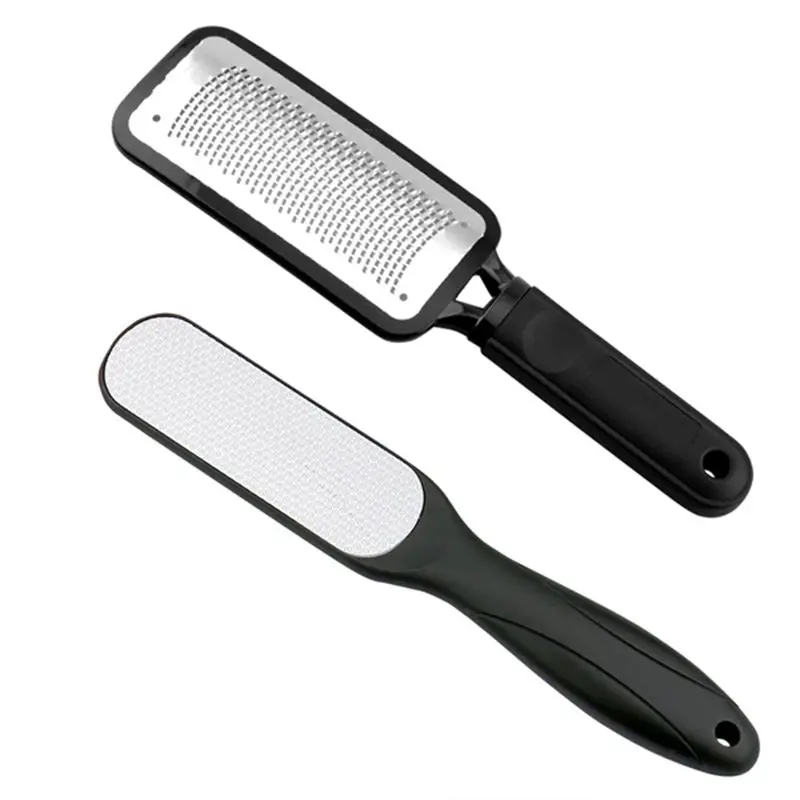 

Pedicure Rasp Foot File Callus Remover For Hard Skins And Chapped Skin Corns, Feet Scrubber Scrubber Cleaner File 2 PCS / Set