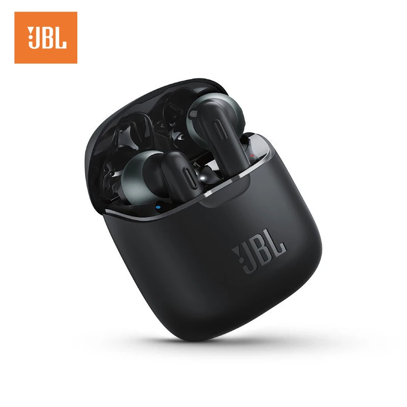100% Оригинальные беспроводные Bluetooth-наушники JBL TUNE 225TWS, стереонаушники JBL T225 TWS, басовая гарнитура с микрофоном