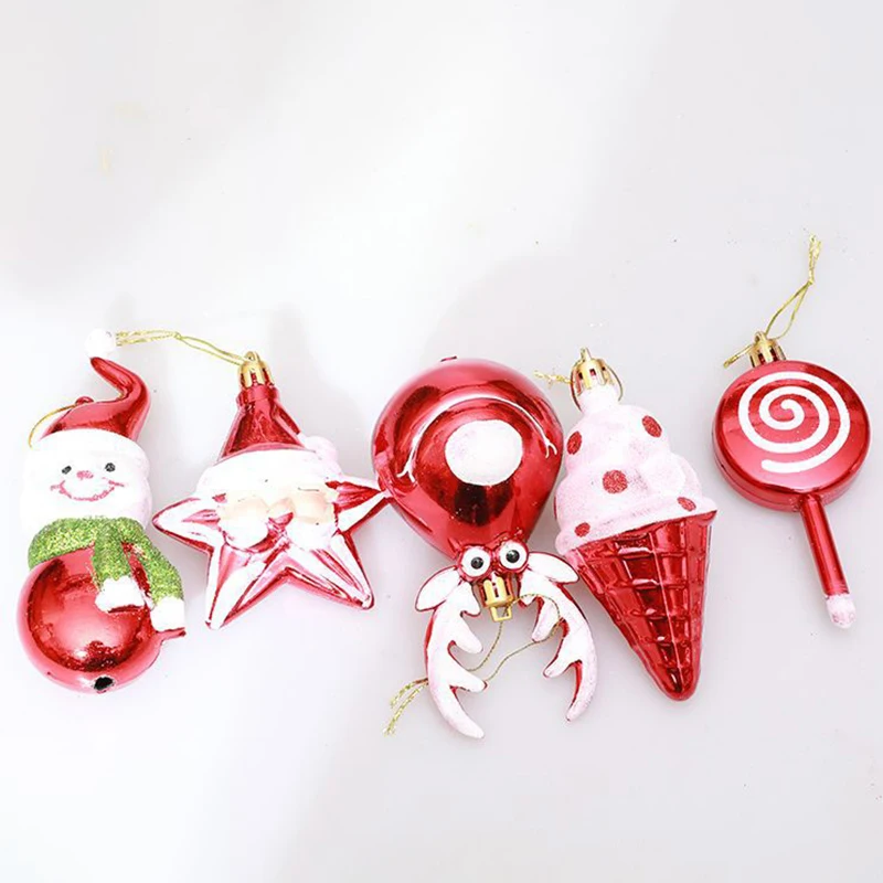 

2023 рождественские украшения для дома, подвеска в виде леденца, лося, снеговика, рождественской елки, рождественские подарки, новогодние укр...