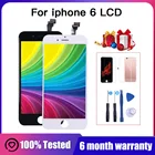 ЖК-дисплей класса AAA +++ для iPhone 6 с хорошим сенсорным экраном, дигитайзер в сборе для iPhone 6, A1549, A1586, A1589, ЖК-дисплей без битых пикселей