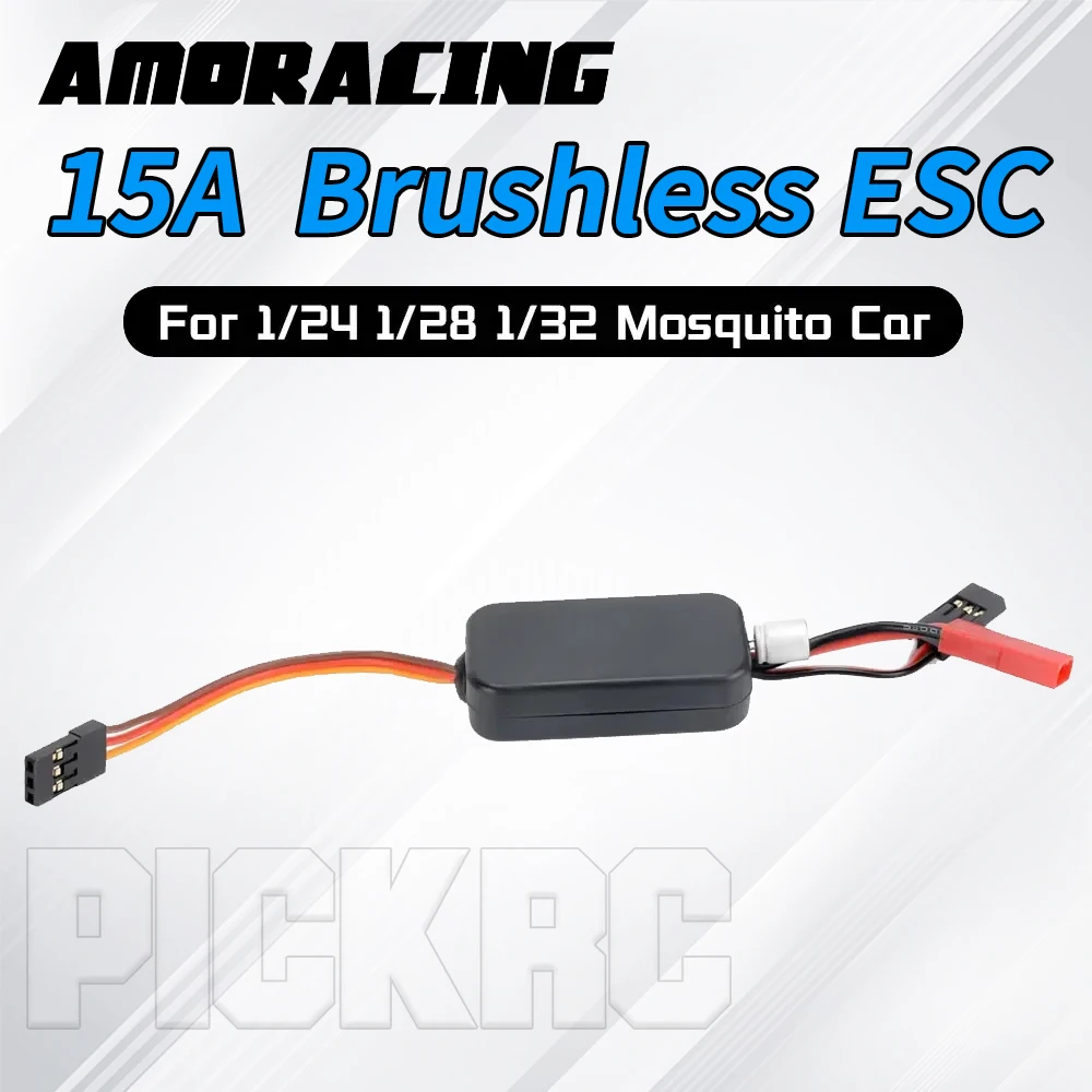 1/24 1/28 1/32 Mini-z москитный автомобиль RC ESC 15A модификация обновленный Бесщеточный