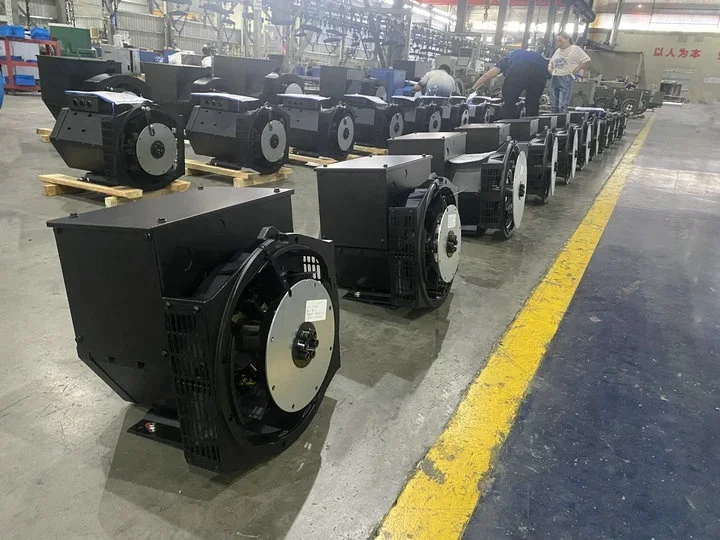 # YUNYI 1500 об/мин 50 Гц кВт бесщеточная синхронная головка генератора переменного