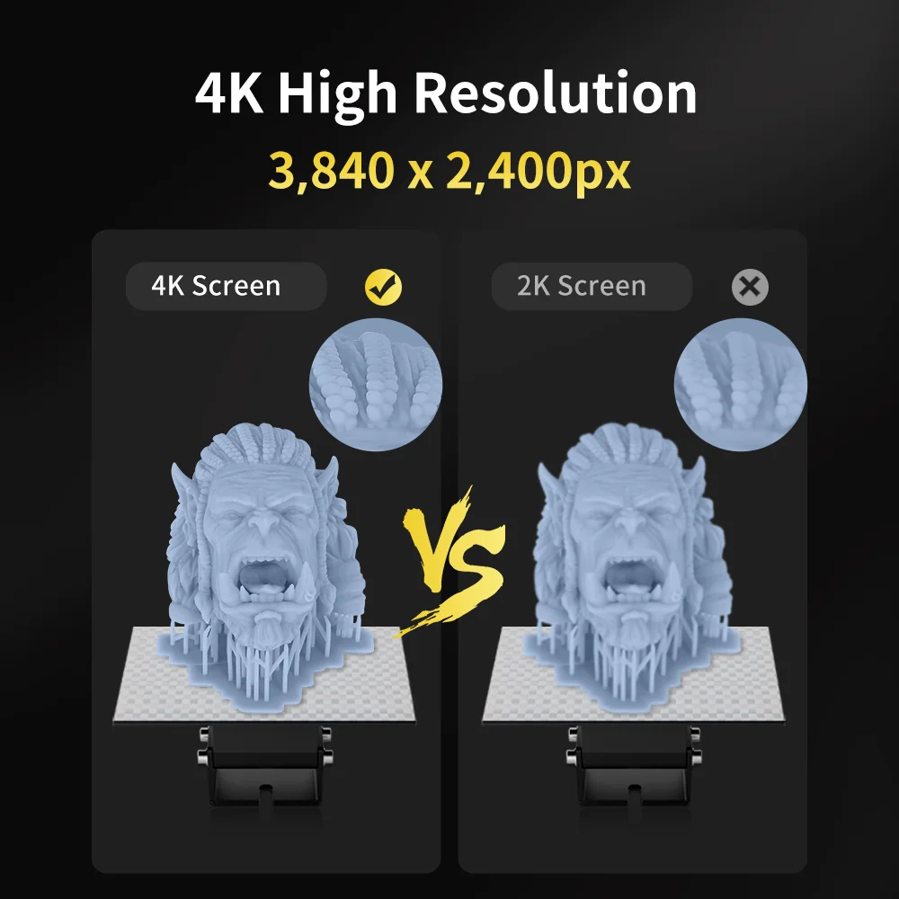 【Предпродажа】ANYCUBIC Photon Mono 4K LCD UV Resin 3D Printer Высокоскоростная печать 6.23"