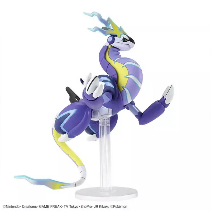 Фото В наличии: Коллекционная модель-конструктор Bandai Pokemon Evolution 59 Miraidon, аниме-фигурка, игрушка для мужчин, подарок на день рождения №3