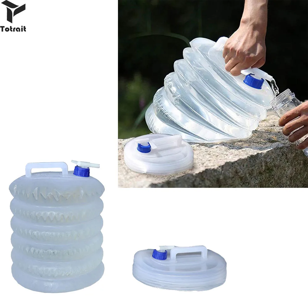 

Вместительный складной контейнер для воды, 5/10/15 л